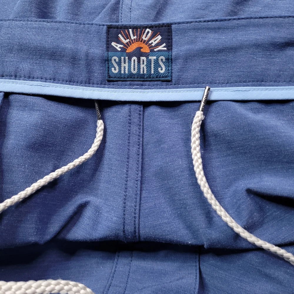 $98 FAHERTY All Day Shorts Hybrid Swim Casual Beach Chino Shorts Preppy 40